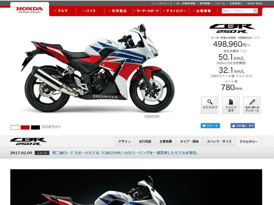 ホンダ Cbr250r の魅力 バイクハック